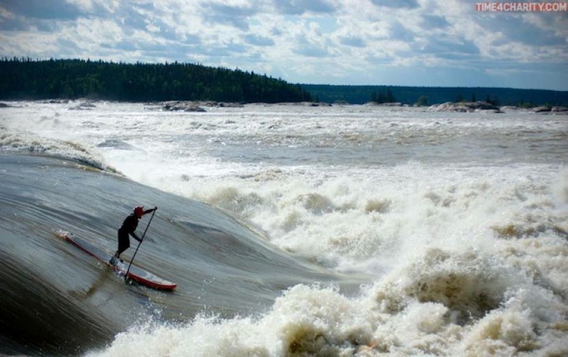 Markus Leppaenen Rides The Slave River