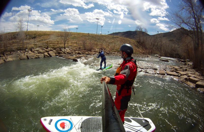 &#039;The Calm Before The Storm - Surfing New River Waves In CO