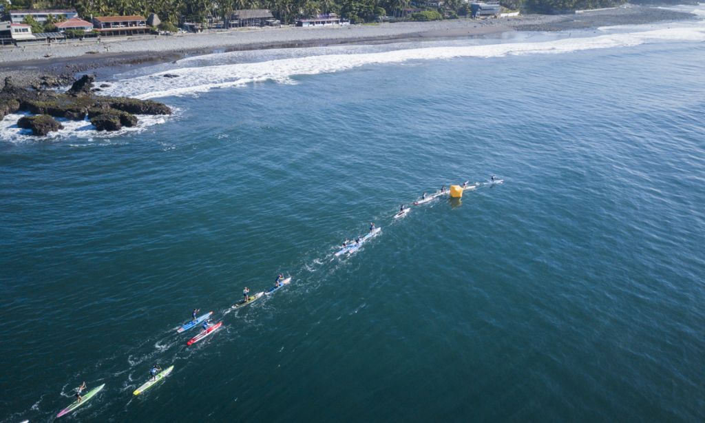 Women&#039;s Distance Race at the ISA World Championships in 2019. | Photo: ISA / Ben Reed