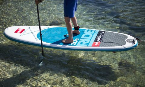 The 10'6" Ride will be put through rigorous testing to see what it can handle. | Photo: Red Paddle Co.