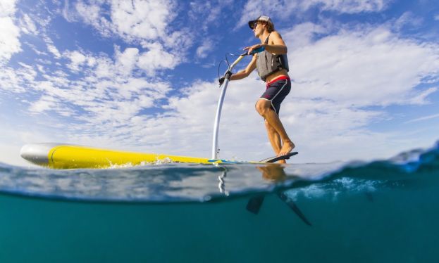 Hobie's new product the Mirage Eclipse. | Photo: Hobie