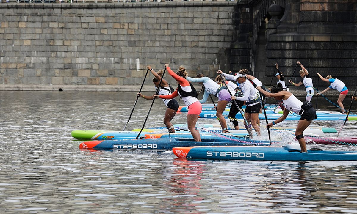 Ladies race start. | Photo courtesy: Euro Tour / @pen.ney