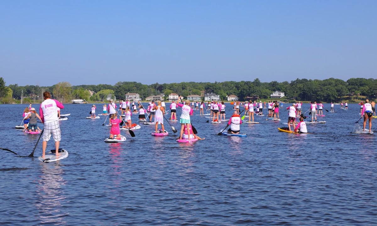 Standup for the Cure Muskegon event in 2019. | Photo courtesy: Standup for the Cure