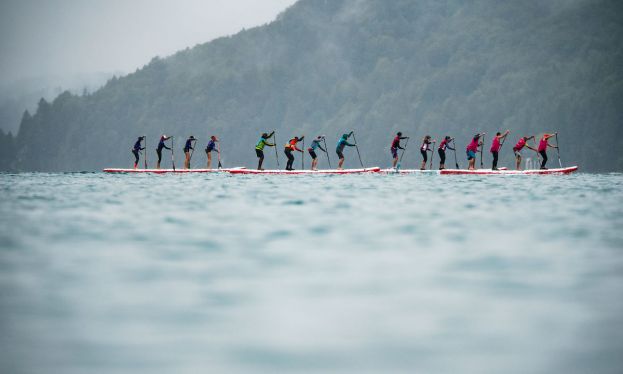 2018 Dragon World Championships. | Photo Courtesy: Red Paddle Co.