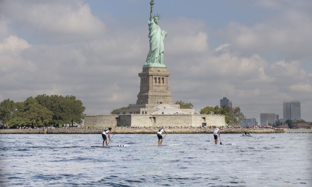 New York SUP Open Delivers on Hudson River Race