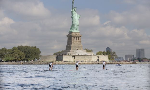 Candice Appleby leads the way in New York. | Photo Courtesy: APP World Tour