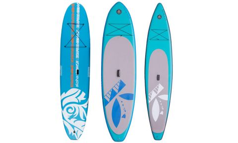 Inflatable stand up paddle boards, the Waikiki and Napali, join the initial soft top, Aloha offering.