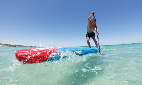 Expect big things from SUP newcomer Michael Booth. | Photo: Nick Thake Photography