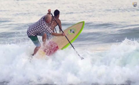 How To Paddle Through Breaking Waves