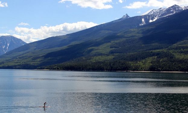 Lina Augaitis prepares for her adventure in the Yukon River Quest. | Photo Courtesy: SIC Maui