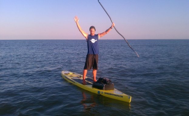 Man Conquers Mississippi on Stand Up Paddleboard