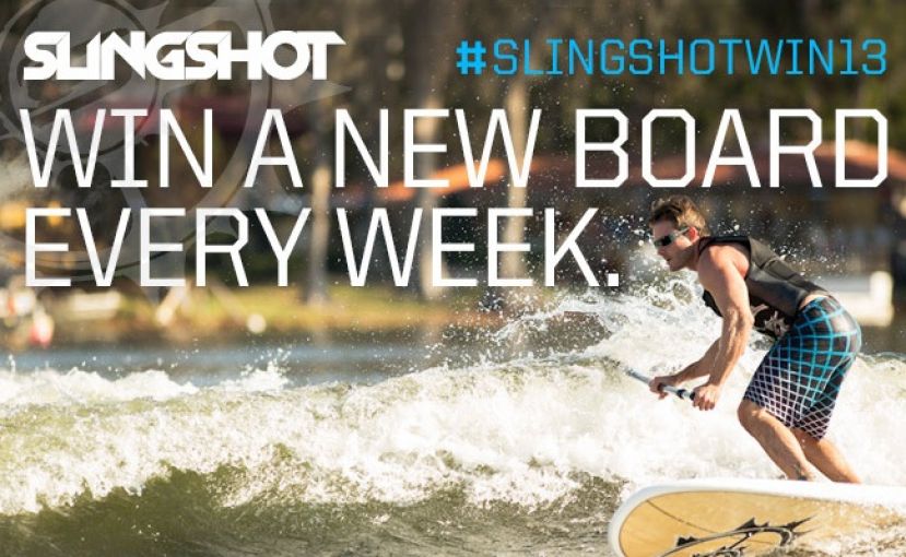 One Paddleboard Left in Slingshot SUP Giveaway