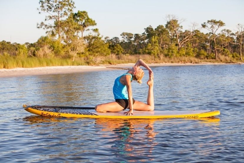 YOLO Board Adds SUP Yoga Pro Kathryn McCann