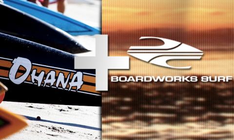 Russell Coble (left) and Bob Reed (right) from Ohana Paddle Board, represent a prestigious legacy in paddle boarding history.