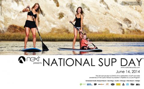 Next Swimwear & Cystic Fibrosis Foundation Host National SUP DAY