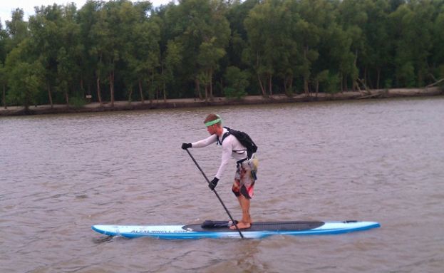 Alex Linnell Breaks SUP Distance Record